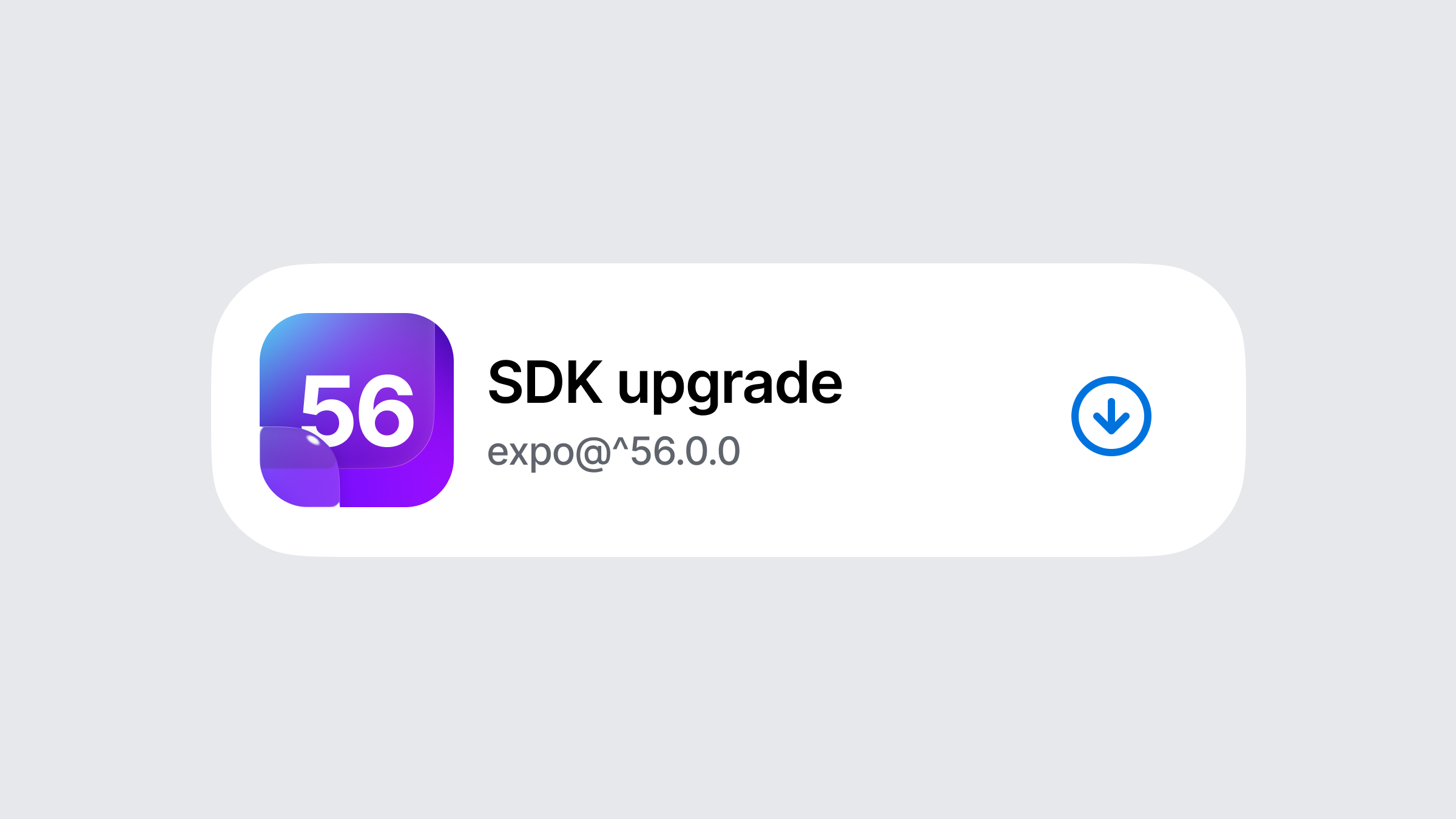 How to upgrade to Expo SDK 56