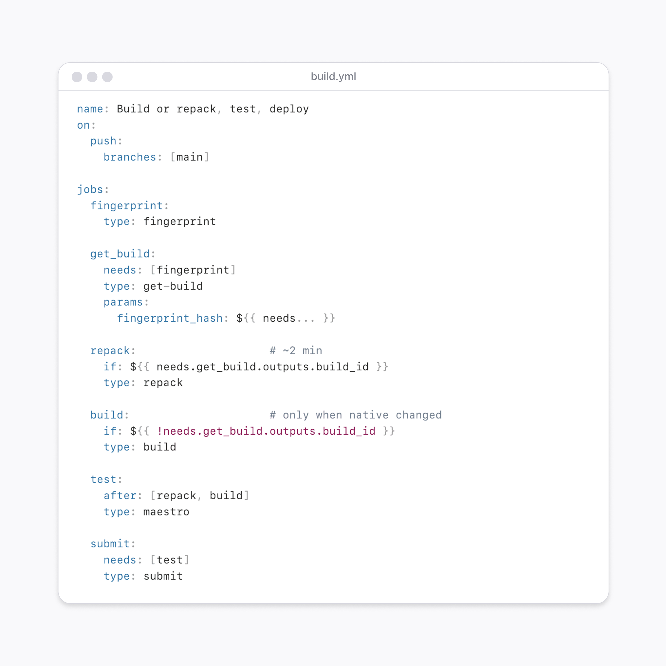 Mobile CI/CD built for React Native