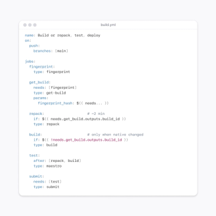 Mobile CI/CD built for React Native