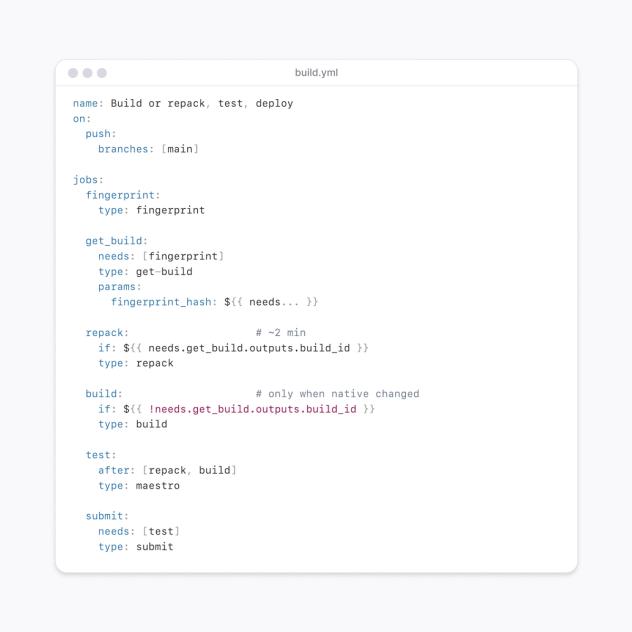 Mobile CI/CD built for React Native