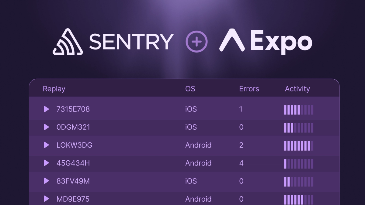 Diagnose and debug errors faster with issues and replays from Sentry in Expo