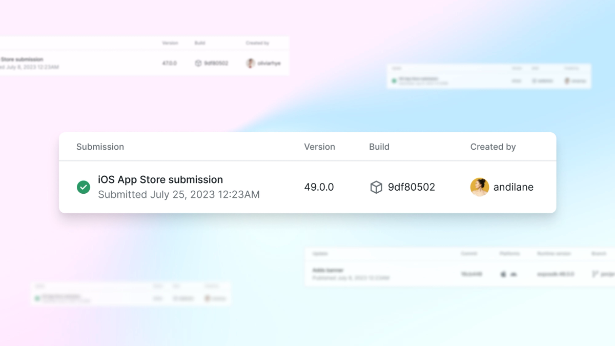Dashboard updates!