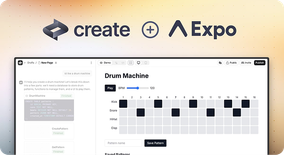 Build and launch AI apps with Create and Expo