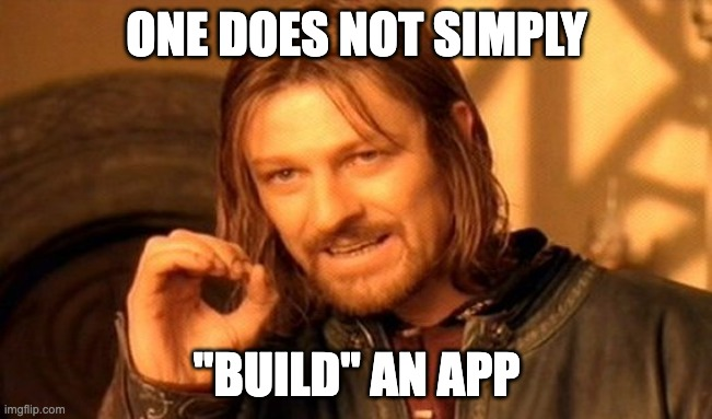 Building apps is hard. 