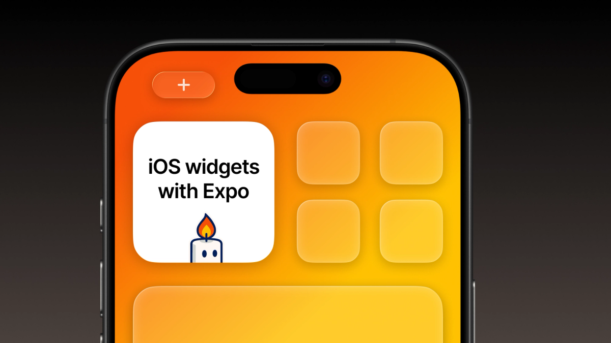 How to implement iOS widgets in Expo apps