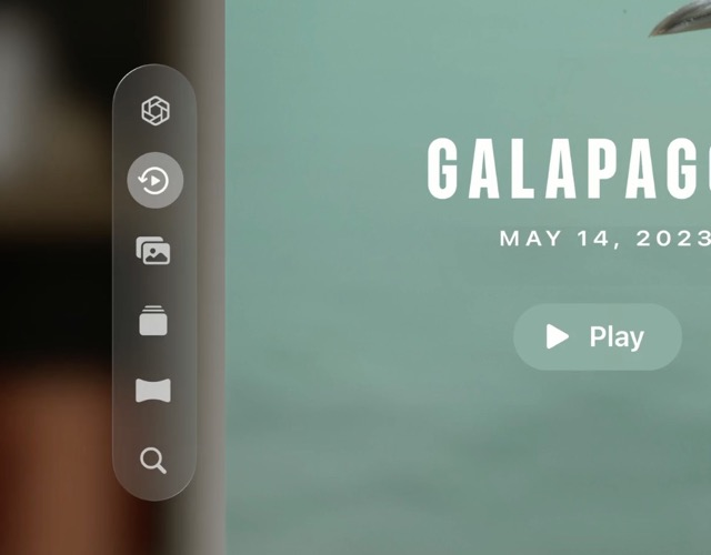 visionOS bottom tabs (side tabs?)