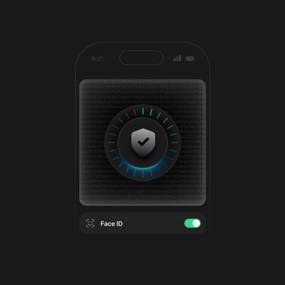Secure by default. Perfect for wallets.