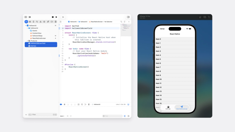 Adding Expo to native apps