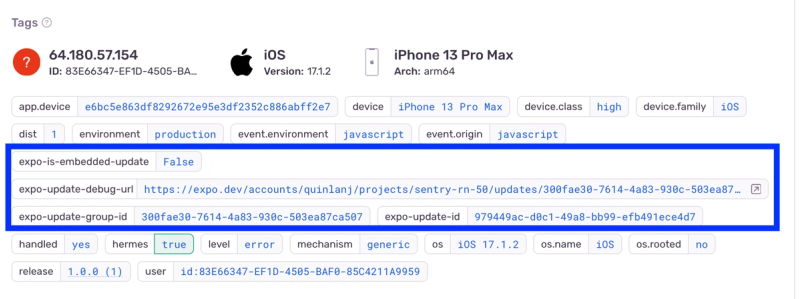 Debugging with Sentry for automation