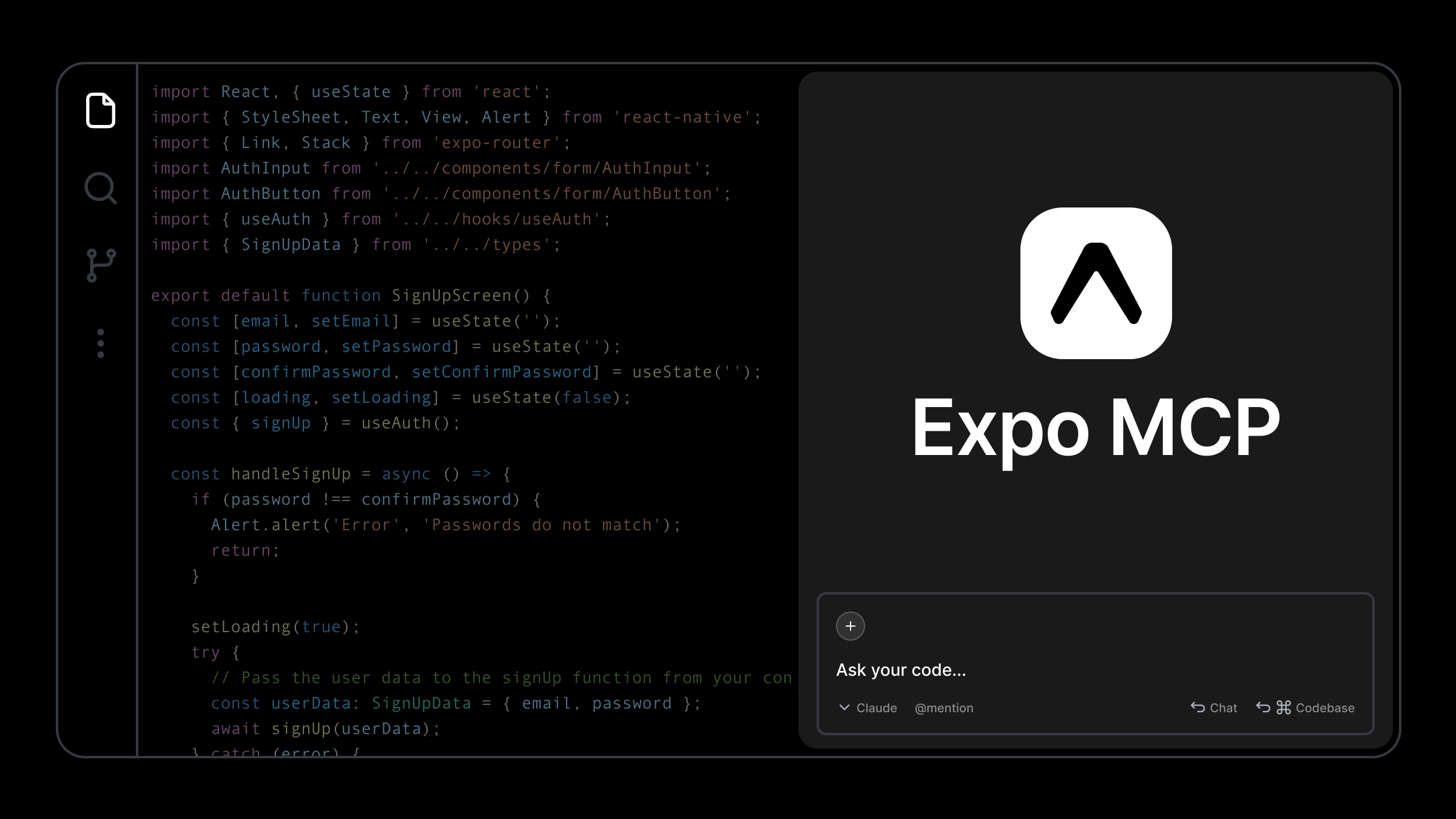 Become an AI-native developer with the Expo MCP server