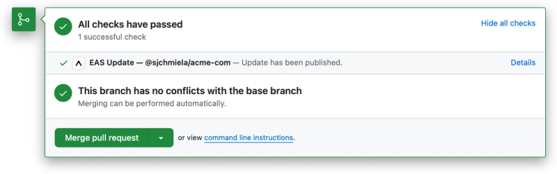 All checks have passed