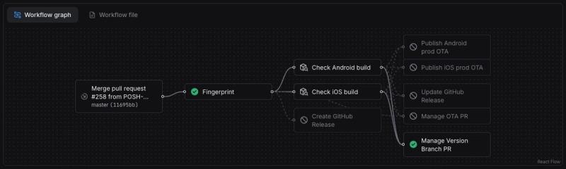 the master workflow