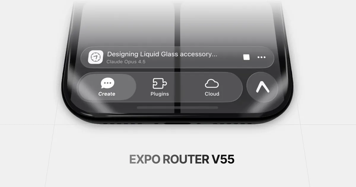 Expo Router v55: more native navigation, more powerful web