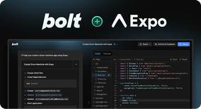 Bolt + Expo: Get your idea to the app store without writing code