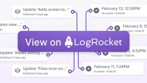 Learn from user behavior with LogRocket & Expo