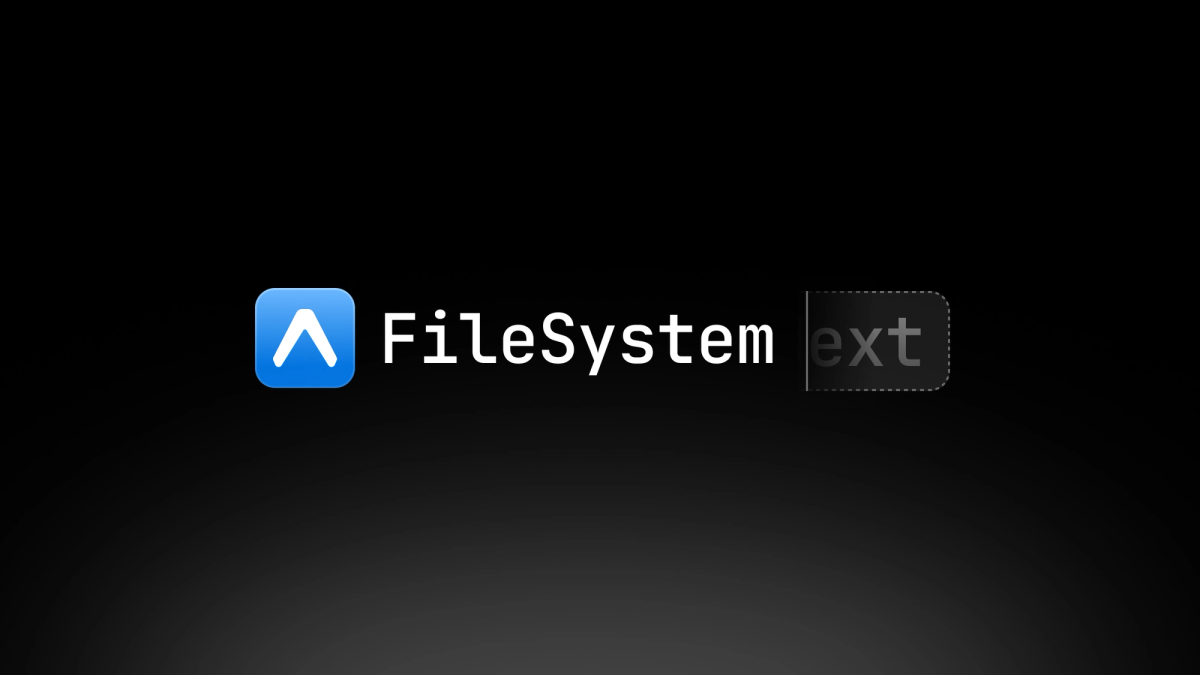 A modern file system API for Expo apps