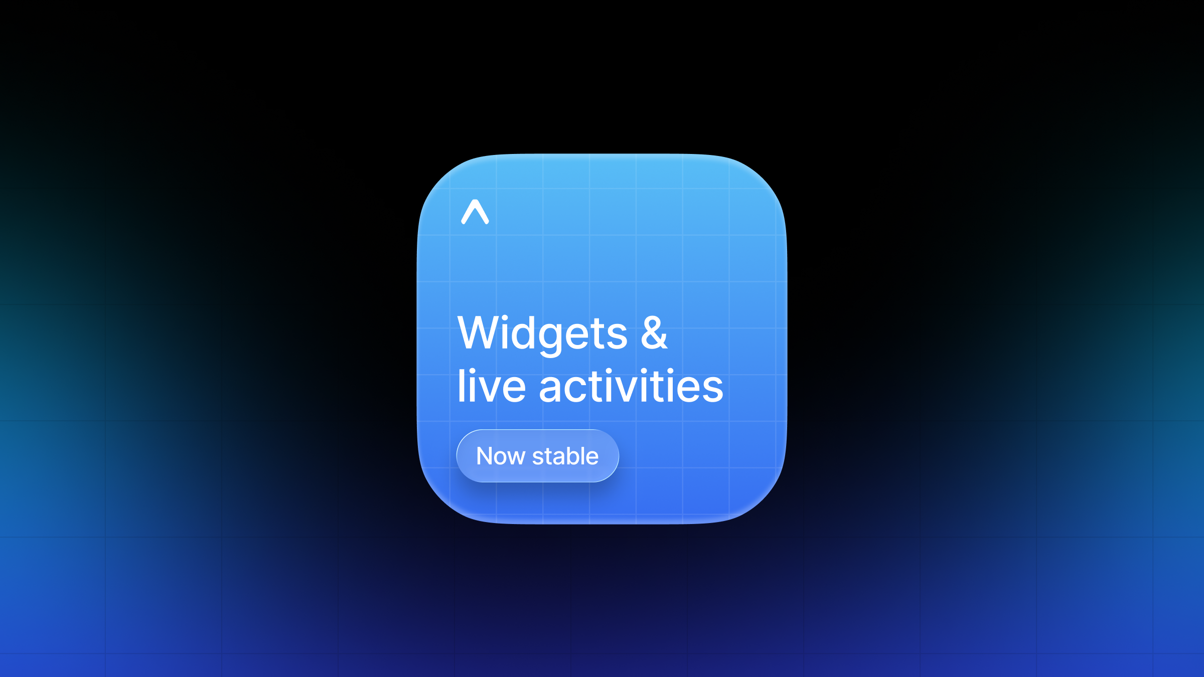 iOS widgets and Live Activities are stable in Expo SDK 56