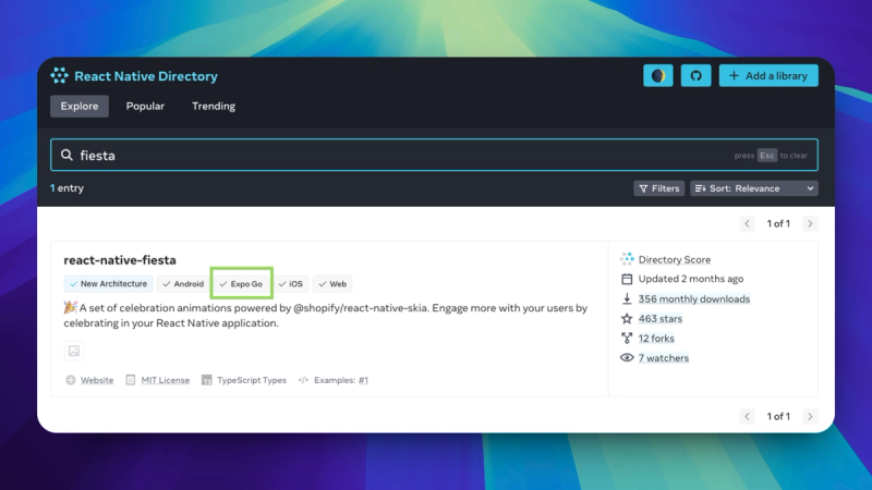 React Native Directory