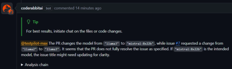 it offers suggestions