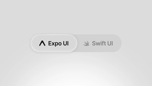 Integrating iOS 26 Liquid Glass app with Expo UI and SwiftUI