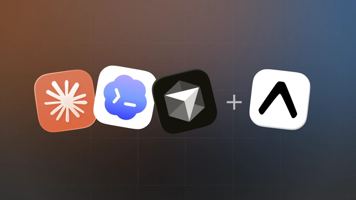 A habit tracker app being built across three AI workflow lanes: skills, MCP, and branched conversations.