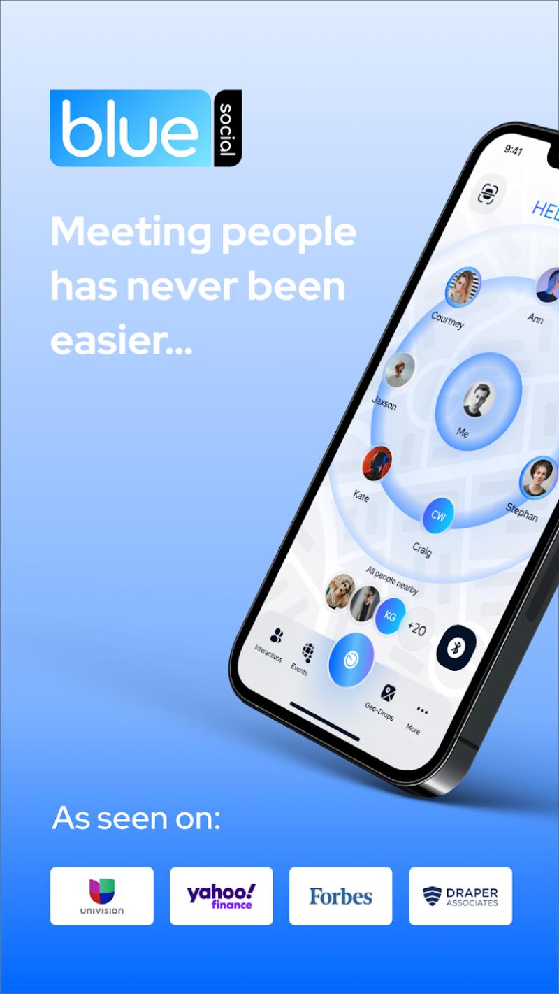 Blue Social app