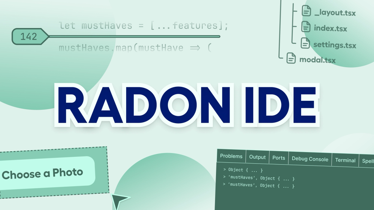 4 must-have Radon IDE features for convenient Expo development