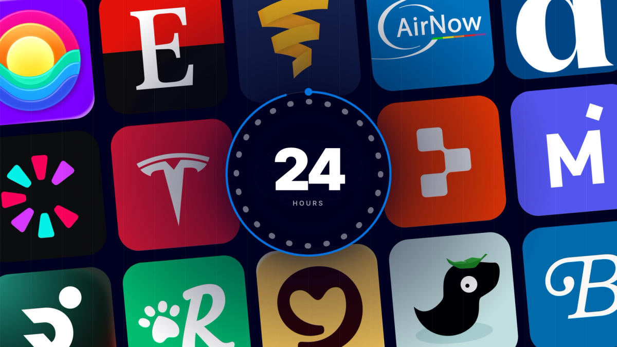 Can you go 24 hours using only Expo apps?