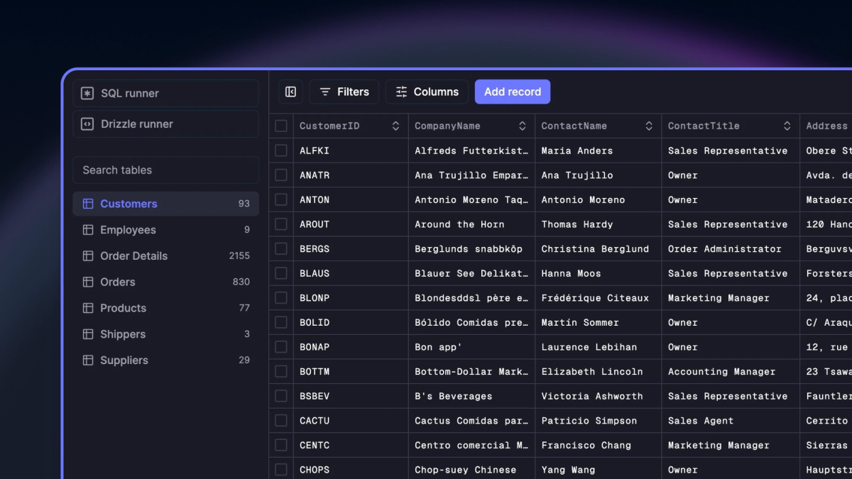 Modern SQLite for React Native apps