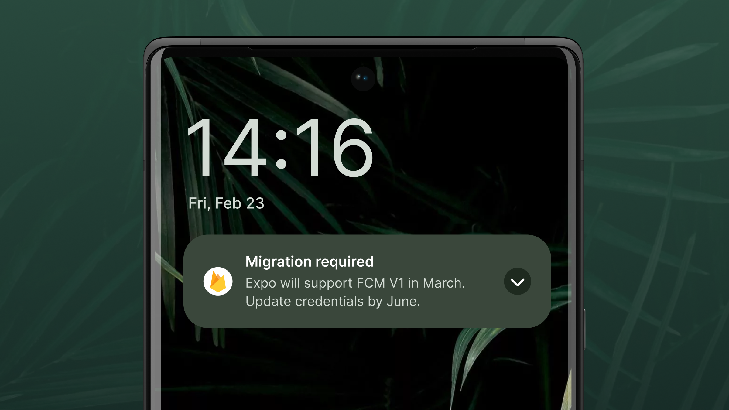 Expo Push Notifications Migrating to FCM V1