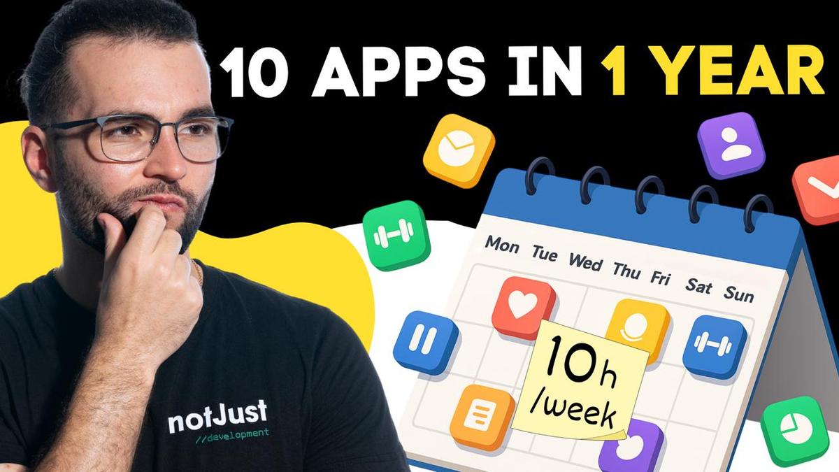 My strategy for launching 10 production apps in 2025