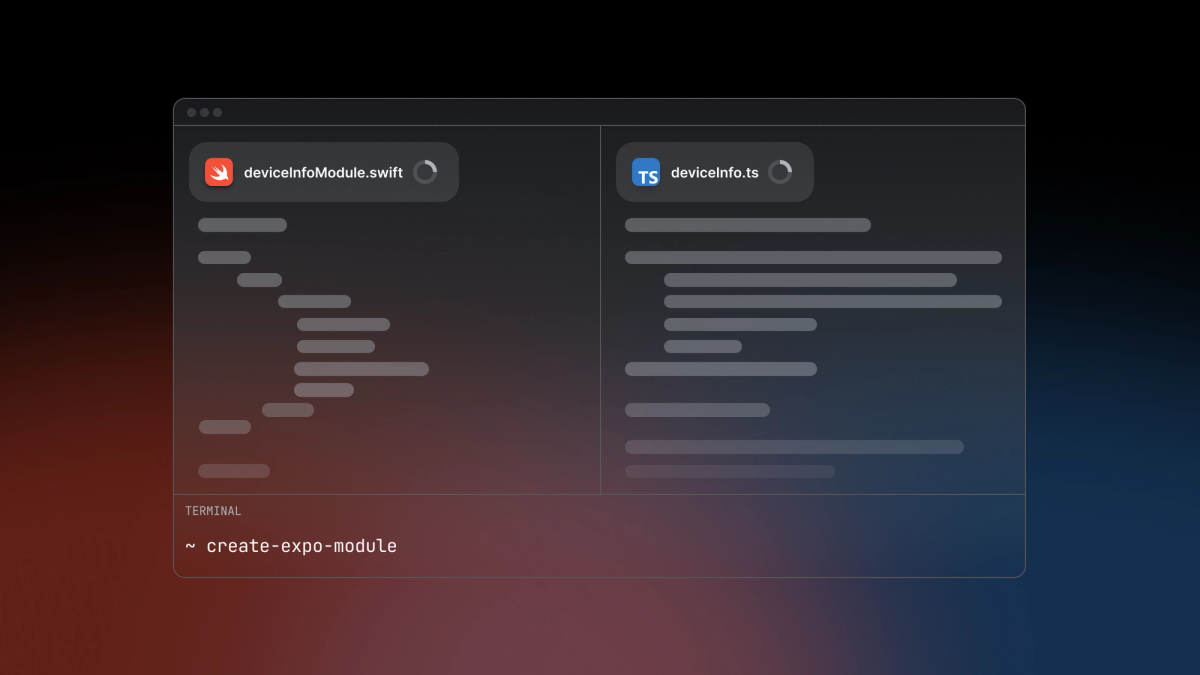 Native code in Expo SDK 56: inline modules and type generation
