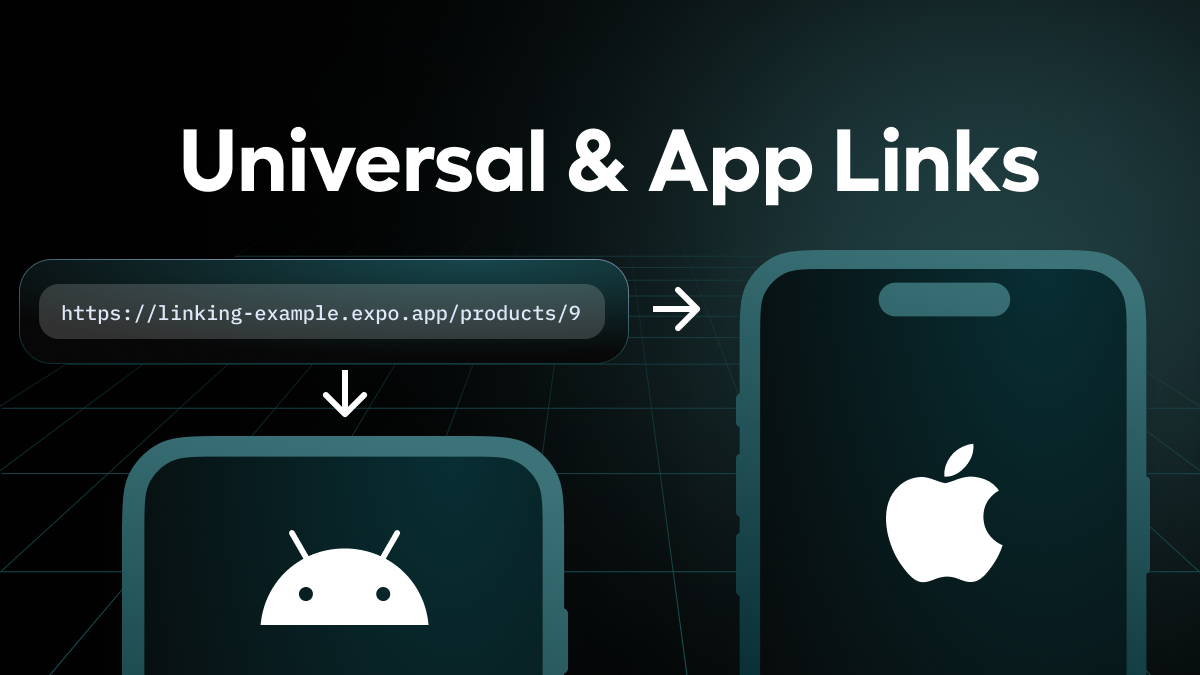 How to implement iOS Universal Links and Android App Links with Expo Router and EAS Hosting
