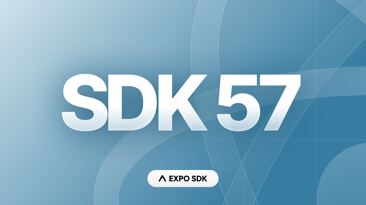 Expo SDK 57 is released. SDK 57 includes React Native 0.86