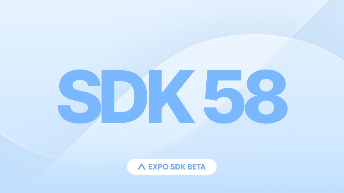 Expo SDK 58 beta is now available. SDK 58 beta includes React Native 0.88 (Release Candidate)