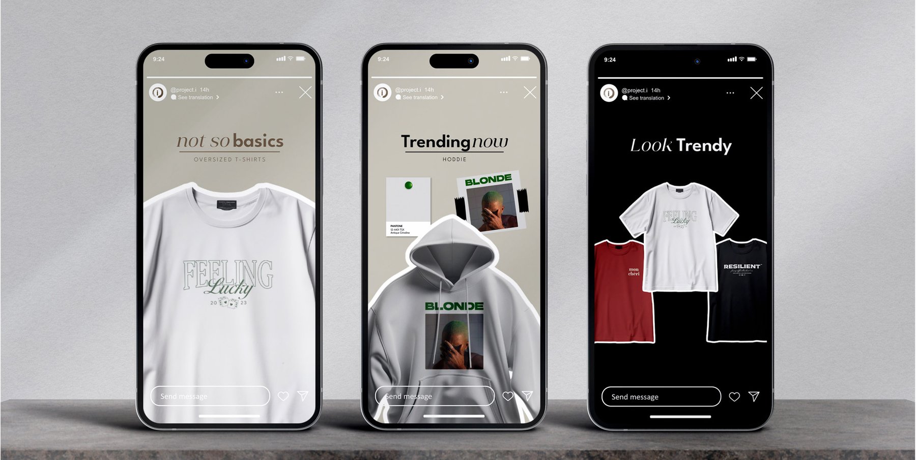 PROJECT-i — etiquetas y packaging