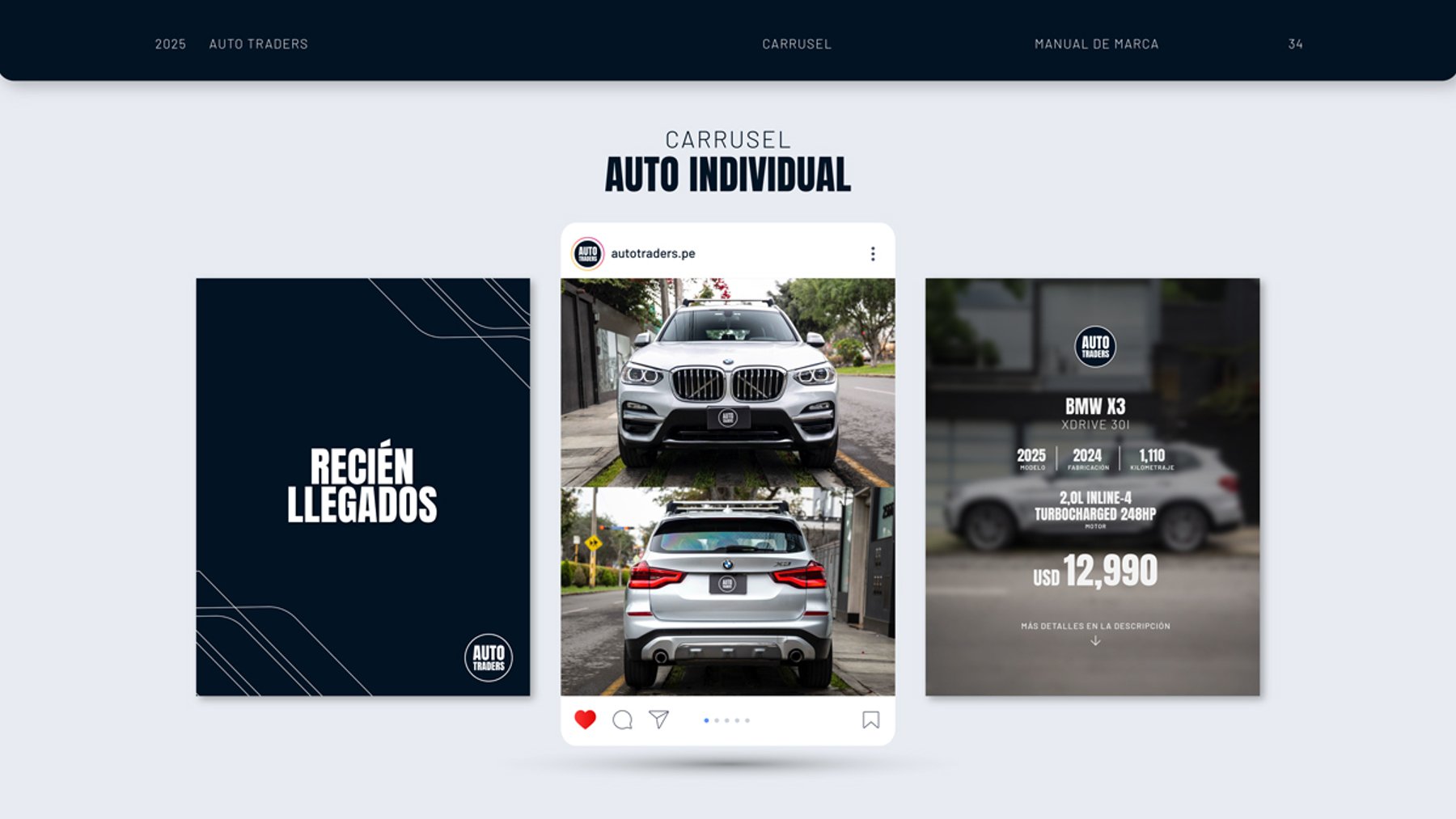 Auto Traders — piezas gráficas
