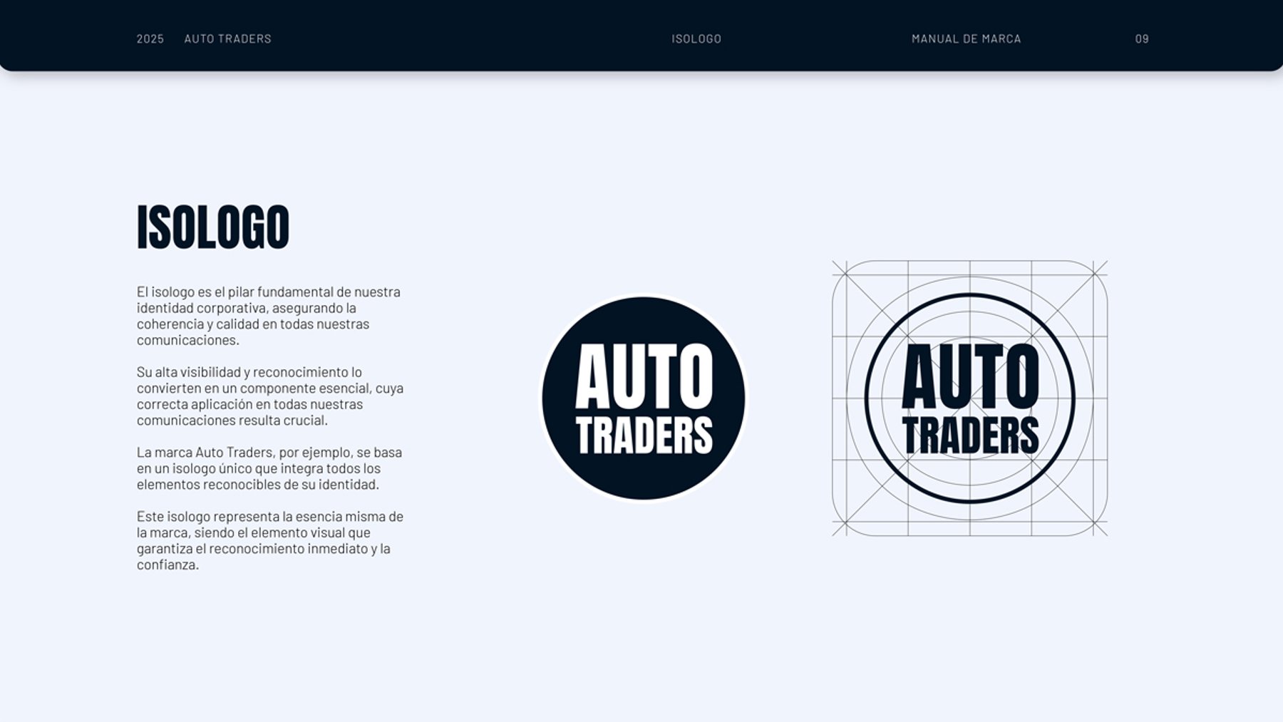 Auto Traders — sistema visual