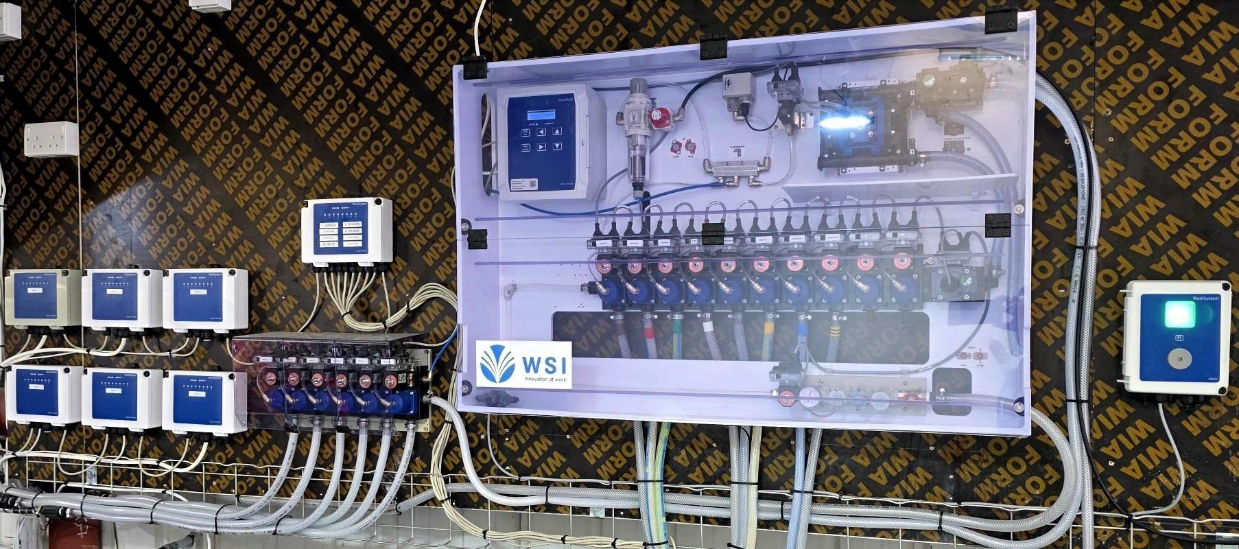 WSI dosing and monitoring system installed at Swift Choice's London laundry