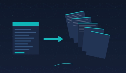 One File Fanned Out