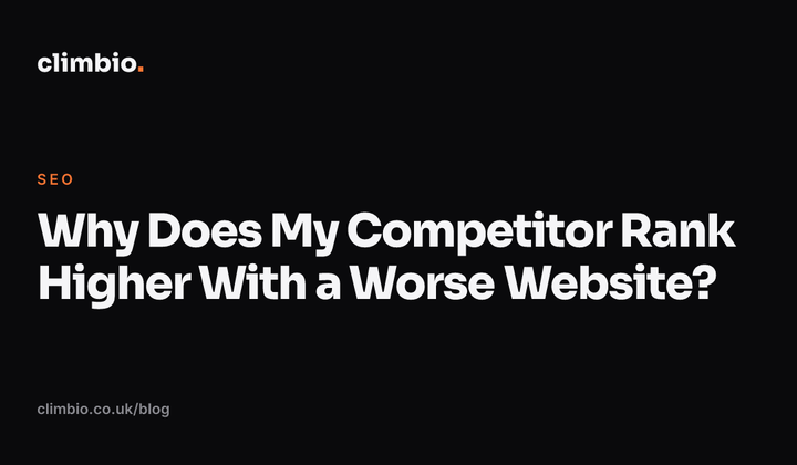 Why Does My Competitor Rank Higher With a Worse Website?