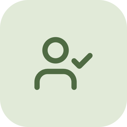 user check icon