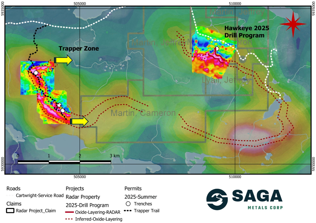 A map of a trapper zone AI-generated content may be incorrect.