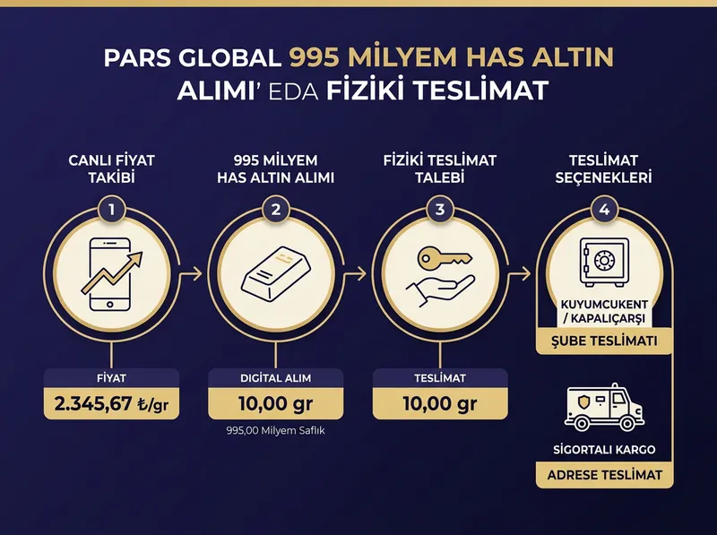 Pars Global Gold İşlem Akışı