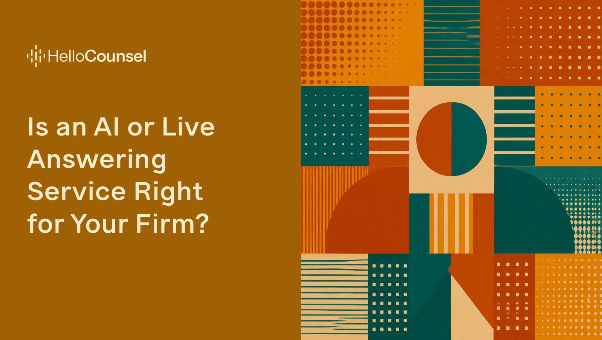 Is an AI or Live Answering Service Right for Your Firm?