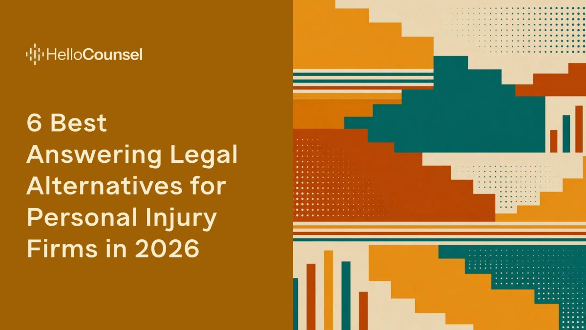 6 Best Answering Legal Alternatives for Personal Injury Firms in 2026