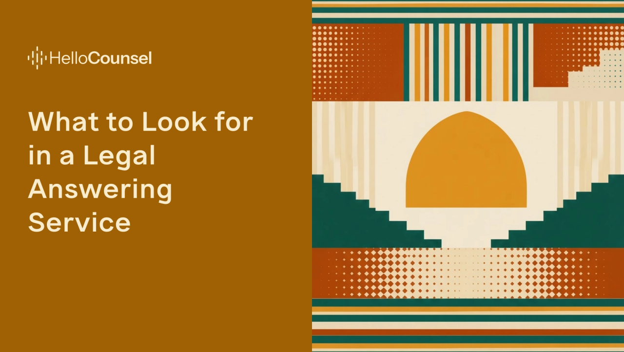 What to Look for in a Legal Answering Service