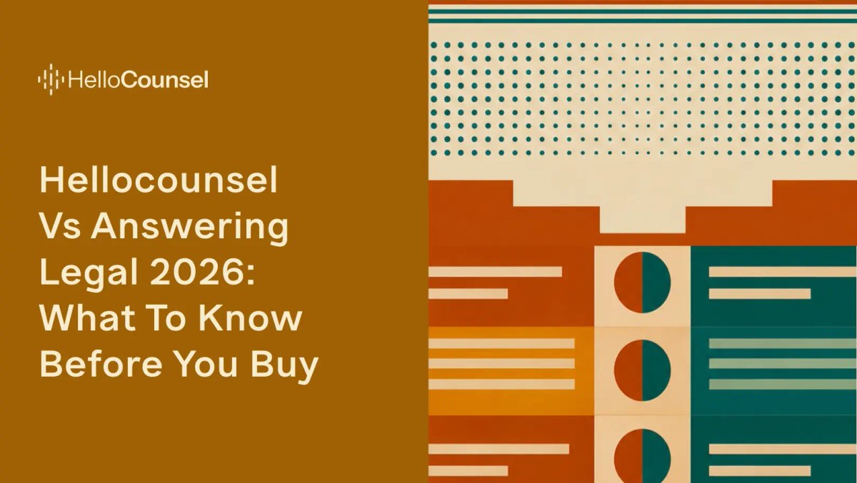 HelloCounsel vs Answering Legal: Which One Fits Your Firm?