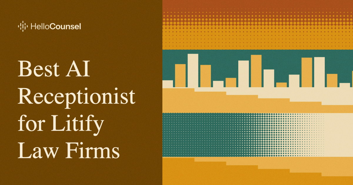 Best AI Receptionist for Litify Law Firms