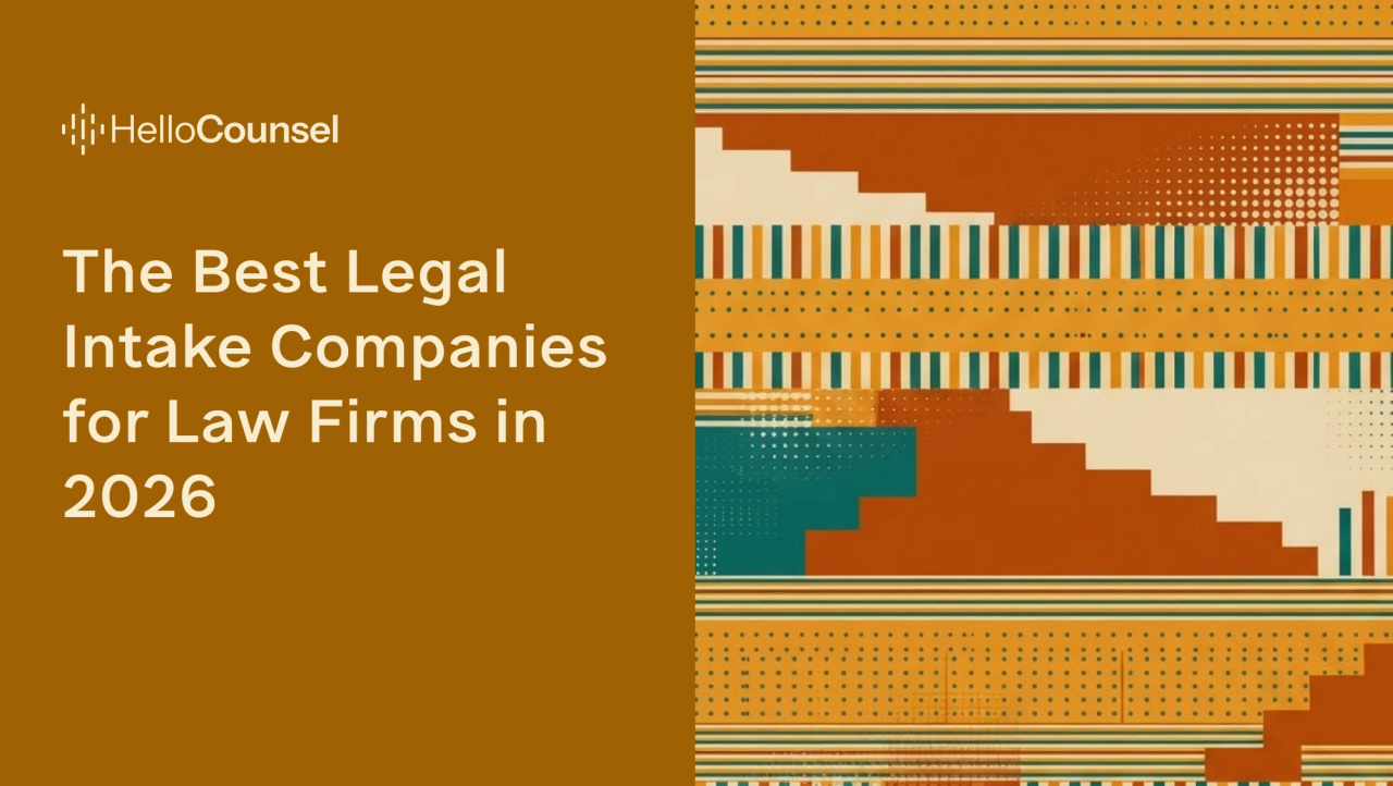 The Best Legal Intake Companies for Law Firms in 2026